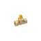 Bk Products Gas Ball Valve ProLine 3/4in Brass FIP Chrome Plated 113-524 - alternate 1