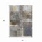 Homeroots 10' X 14' Khaki And Brown Abstract Washable Indoor Outdoor Area Rug 609297 - alternate 5