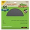 Gator Finishing SilicaCut 9 in. Radial Sander Drywall Hoop and Loop Discs, 120 Grit, Fine, 5PK 6442GA - alternate 1