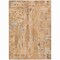 Homeroots 3' X 5' Orange And Gray Abstract Washable Indoor Outdoor Area Rug 632131 - alternate 5