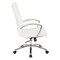 Office Star Products FL Series Executive Mid-Back Chair, White FL92017C-u11 - alternate 4