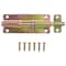 Prosource Barrel Bolt, 0.31 Dia in Bolt Head, 5 in L Bolt, Steel, Satin Brass Tone 20487CZB-PS - alternate 1