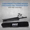 Pyle Universal Dual PA DJ Tripod 2 Speaker Stand Kit with Adjustable Height & Storage Bag Constructed PSTK107 - alternate 4