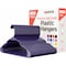 Campior Premium Clothes Hangers, Slim, Durable Plastic with Shoulder Grooves, Purple, 200PK CMPPLH200PU - alternate 1