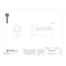 Zoro Select Masonry Screw, 1/4" Dia., Hex, 3 in L, Steel Zinc Plated, 50 PK U70520.025.0300 - alternate 3