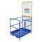 Vestil Work Platform w/84" Expand Back, 36x48, 33-3/8 in. W, 45-3/8 in. D, 1,000 lb. Load Capacity WP-3648-84B - alternate 1