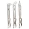 Performance Tool 3 pc. Long Reach Locking Plier Set, Extended Length Pliers, Nickel Plated W30711 - alternate 1