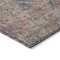 Homeroots 8' Runner Red Orange and Blue Oriental Washable Non Skid Indoor Outdoor Runner Rug 563836 - alternate 6