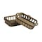 Homeroots Set of Two Brown Wood Indoor Outdoor Tray With Handles 376048 - alternate 5