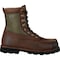 Rocky Waterproof Boot, 10 M, Leather, 8 in H, Brown RKS0486 - alternate 1