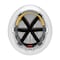 Jsp Vented, Full Brim Hard Hat w/HDPE Shell, 6-Point Polyester Suspension and Wheel Ratchet Adj. 280-EV6161V-10 - alternate 4