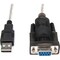 Rocstor 1 PORT USB TO NULL MODEM RS232 Y10C225-B1 - alternate 4