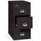 Fireking 3 Drawer, 2 Hr Fire & Impact Rated, Vertical, 32" depth Legal Black 3-2144-2BL - alternate 3