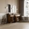 James Martin Vanities Brookfield 72 in. Double Vanity, Pecan w/ 3 CM Parisien Bleu Silestone Top 547-V72-PCN-FPBL - alternate 4