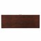 Homeroots 44in Brown Wood With Glass Sideboard with Two Doors 401670 - alternate 4