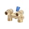 Mueller Industries Washing Machine Shut-Off Valve, Heavy-Duty, Brass VWMDUAF3 - alternate 3