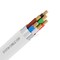 Syston Cable Technology 22/6 Alarm Control Cable Wire, 100% Stranded Copper, Plenum CMP Shielded, Low Voltage, ETL, 100 ft 5518-100WH - alternate 1