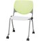 Kfi Poly Stack Chair, Lime Gn Back CS2300-BP14-SP08 - alternate 1