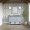 James Martin Vanities Breckenridge 48in Single Vanity, Serenity Blue, w/ 3 CM Parisien Bleu Quartz Top 330-V48-SRB-FPBL - alternate 7