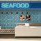 Koolmore 46 in. Glass Sushi Countertop Display Refrigerator with 4 Stainless Steel Trays in White KM-SR46-WH - alternate 5