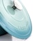 Crock-Pot Artisan 2 Piece 7 Quarts Enamled Cast Iron Dutch Oven in Aqua Blue 124961.02 - alternate 6
