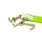 Mytee Products Tow Straps V Bridle 3 in x 36 in w/ RTJ Clusters, Hi VIZ/HI Abrasion Green Webbing, 5400 lbs, 2PK VStrap-0336RTJx2 - alternate 6