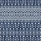 Homeroots 3' X 5' Navy Blue And Denim Blue Tribal Washable Indoor Outdoor Area Rug 582572 - alternate 6