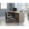 Officeworks By Sauder 2-File Single Ped Desk, 29.291 in H, 71.102 in W X Hudson Elm 431517 - alternate 1