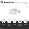 Kingston Brass 24" Solid Surface Console Sink, 8-Inch, 3-Hole, Matte White VPB3248SQA - alternate 4