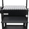 Koolmore 50 in. Argentine Charcoal Grill with Interchangeable V-Grates, Outdoor BBQ, Black KM-OG-AV-45 - alternate 5