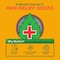 Railroad Sock Menthol-Infused Pain Relief Socks, S/M, Health Trak +Rx HTP501Q-SMBK - alternate 3
