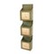 Homeroots 42" X 10" X 5" Green Rustic Vertical - Newspaper & Magazine Rack 274548 - alternate 1