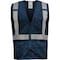Ironwear Hi-Vis FR Safety Vest M U Back, , Zipper 5 Pockets 1284FR-BZ-RD-MD - alternate 1
