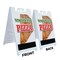 Signmission New York Style Pizza, A-Frame & 2 Decals Installed, Heavy-Duty Plastic Frame SBHD-D-2436-New York Style Pizza - alternate 3