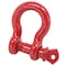 Mytee Products 1/2in 2.0 Tons Anchor Shackle Forged Carbon Steel & Alloy Screw Pin, 10PK SHACKLE-ANCHOR-SP-12x10 - alternate 5