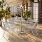 Flash Furniture Commercial Silver Restaurant Stack Chair TLH-015C-GG - alternate 11
