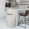 Elama 13 Gallon Automatic Sensor Hands Free Round Top Trash Can in White ELM-U10-50L - alternate 4