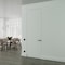 Sartodoors Hidden Door, Planum 0010 Primed White with Concealed White Metal Frame 32" x 80" Left-hand Inswing PLANUM0010MF-PRI-32x80-LH-I - alternate 1
