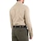 First Tactical Long Sleeve Shirt, 35% Cotton, 65% Polyester, Button, Zipper, 2 Pocket(s), Silver Tan, S 111011 - alternate 3