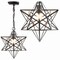 Jonathan Y Stella 12" Moravian Star Metal/Clear Glass LED Pendant, Oil Rubbed Bronze/Clear JYL9035C - alternate 10