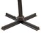 Homeroots 10ft Dark Gray Polyester Square Tilt Cantilever Patio Umbrella With Stand 485655 - alternate 3