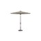 Treasure Garden 9 ft Patio Umbella, aluminum, fiberglass ribs, outdoor, Milano Char Stripe UM840-00 56079 Milano Char Stripe - alternate 1