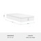 Martha Stewart SleepComplete 12 Inch Twin Firm Hybrid Pocket Spring and Foam Dual-Action Cooling Mattress CL-MODE-12T-MS - alternate 11