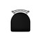 Holland Bar Stool Co 810 Contessa Stainless Steel 36in Swivel Bar Stool with Black Vinyl Seat 81036SSBlkVinyl - alternate 3