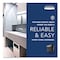 Kimberly-Clark Professional Lev-R-Matic Roll Towel Dispenser, 13 3/10w x 9 4/5d x 13 1/2h, Smoke 09765 - alternate 16