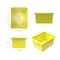 Storex 4 Gallon Storage Bin, Yellow 61453U06C - alternate 4