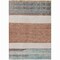 Homeroots 5' X 8' Brown Ivory And Blue Abstract Washable Indoor Outdoor Area Rug 615273 - alternate 7