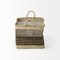 Homeroots 19" Brown Water Hyacinth Basket 609423 - alternate 5