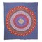 Homeroots 92" X 84" Blue Red And Yellow Mandala Cotton Hanging Tapestry 397408 - alternate 1
