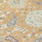 Homeroots 3' X 5' Gold Ivory And Gray Damask Washable Indoor Outdoor Area Rug 599412 - alternate 7